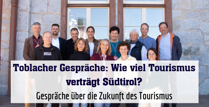 Gespräche über die Zukunft des Tourismus