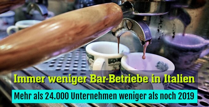 Mehr als 24.000 Unternehmen weniger als noch 2019