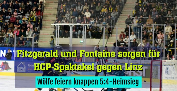 Wölfe feiern knappen 5:4-Heimsieg