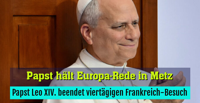 Papst Leo XIV. beendet viertägigen Frankreich-Besuch