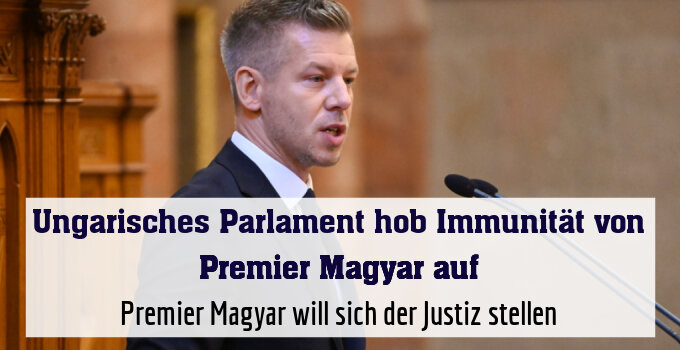 Premier Magyar will sich der Justiz stellen (Archivbild)