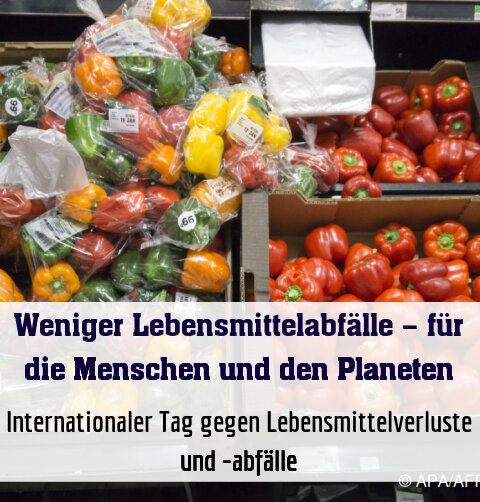 Internationaler Tag gegen Lebensmittelverluste und -abfälle