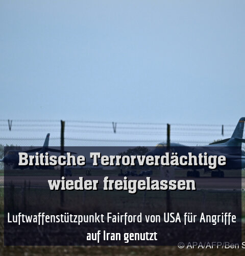 Luftwaffenstützpunkt Fairford von USA für Angriffe auf Iran genutzt