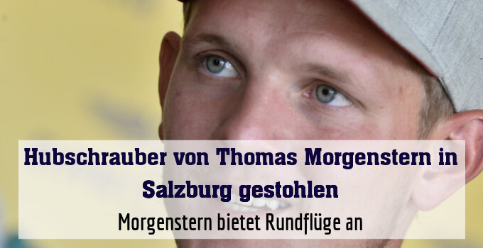 Morgenstern bietet Rundflüge an