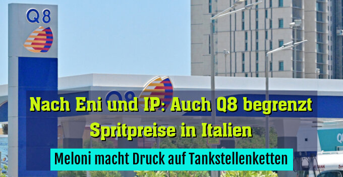 Meloni macht Druck auf Tankstellenketten