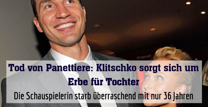 Die Schauspielerin starb überraschend mit nur 36 Jahren