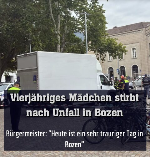 Bürgermeister: "Heute ist ein sehr trauriger Tag in Bozen"