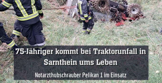 Notarzthubschrauber Pelikan 1 im Einsatz