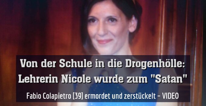 Fabio Colapietro [39] ermordet und zerstückelt – VIDEO