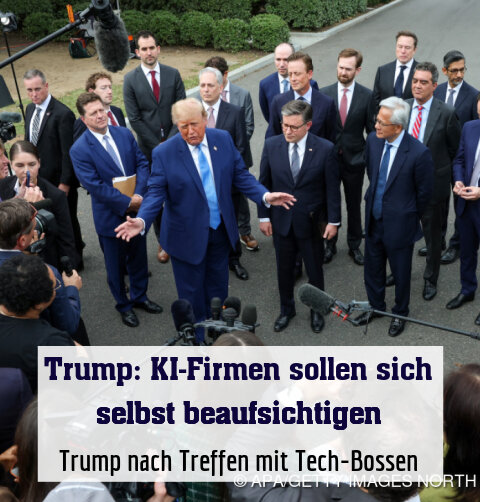 Trump nach Treffen mit Tech-Bossen