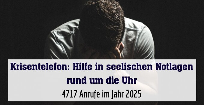 4717 Anrufe im Jahr 2025