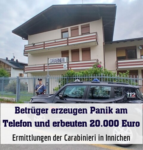 Ermittlungen der Carabinieri in Innichen