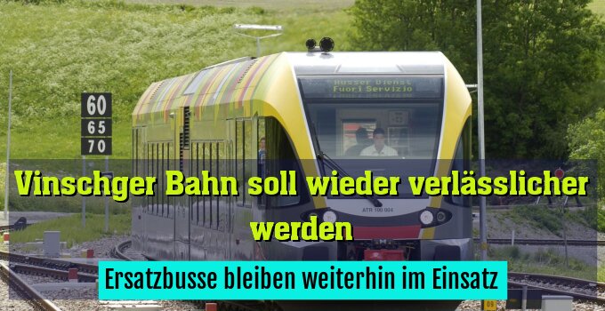 Ersatzbusse bleiben weiterhin im Einsatz