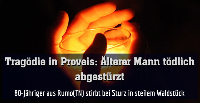 80-Jähriger aus Rumo(TN) stirbt bei Sturz in steilem Waldstück