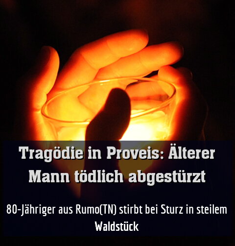 80-Jähriger aus Rumo(TN) stirbt bei Sturz in steilem Waldstück