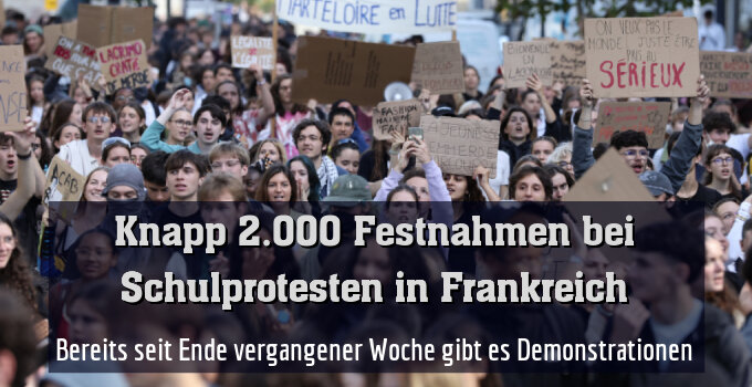 Bereits seit Ende vergangener Woche gibt es Demonstrationen