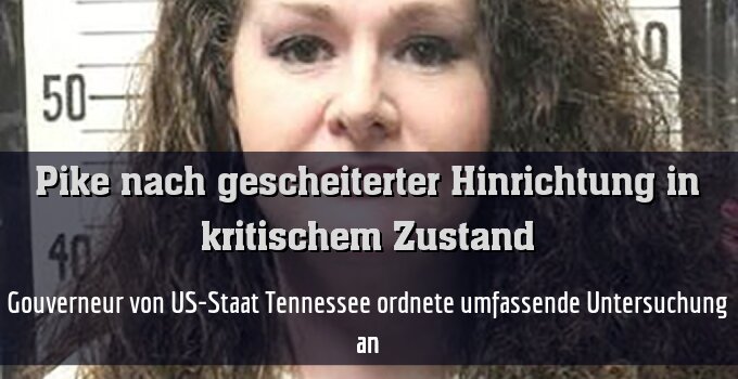 Gouverneur von US-Staat Tennessee ordnete umfassende Untersuchung an