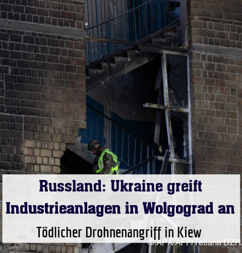 Tödlicher Drohnenangriff in Kiew (Archivild)