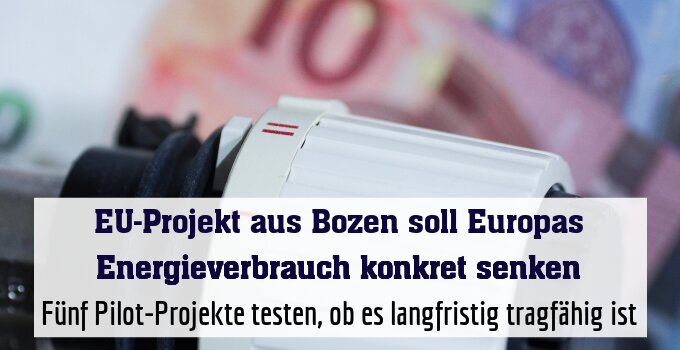 Fünf Pilot-Projekte testen, ob es langfristig tragfähig ist