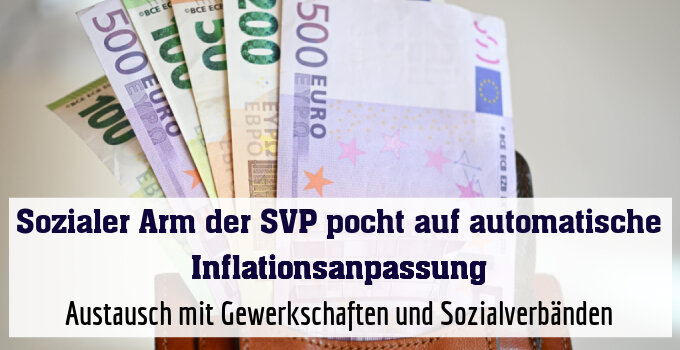 Austausch mit Gewerkschaften und Sozialverbänden