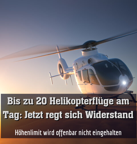 Höhenlimit wird offenbar nicht eingehalten