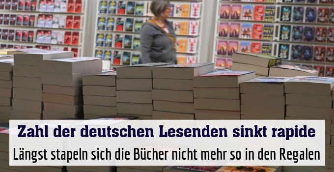 Längst stapeln sich die Bücher nicht mehr so in den Regalen