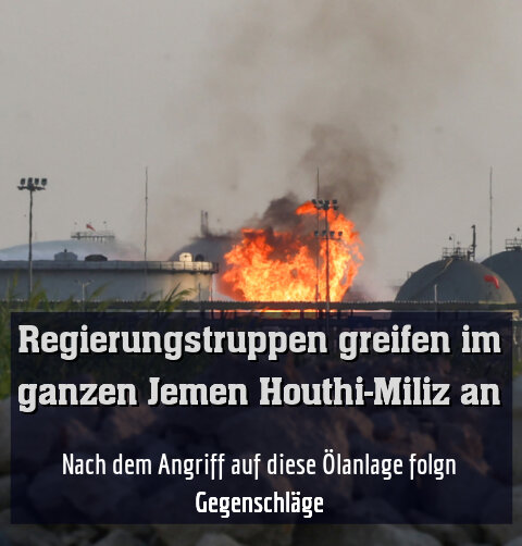 Nach dem Angriff auf diese Ölanlage folgten Gegenschläge