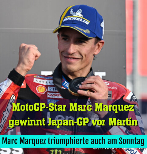 Marc Marquez triumphierte auch am Sonntag