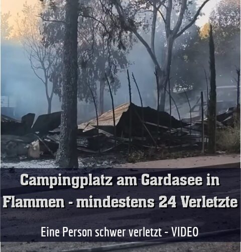 Eine Person schwer verletzt - VIDEO