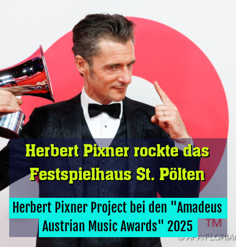 Herbert Pixner Project bei den "Amadeus Austrian Music Awards" 2025