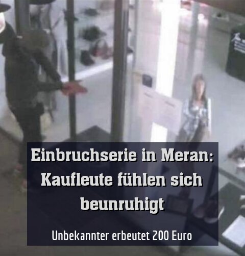 Unbekannter erbeutet 200 Euro