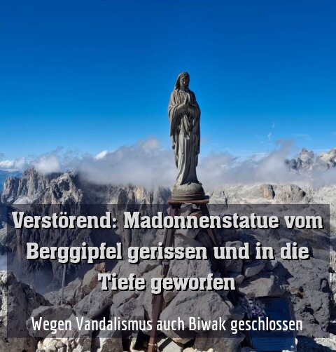 Wegen Vandalismus auch Biwak geschlossen