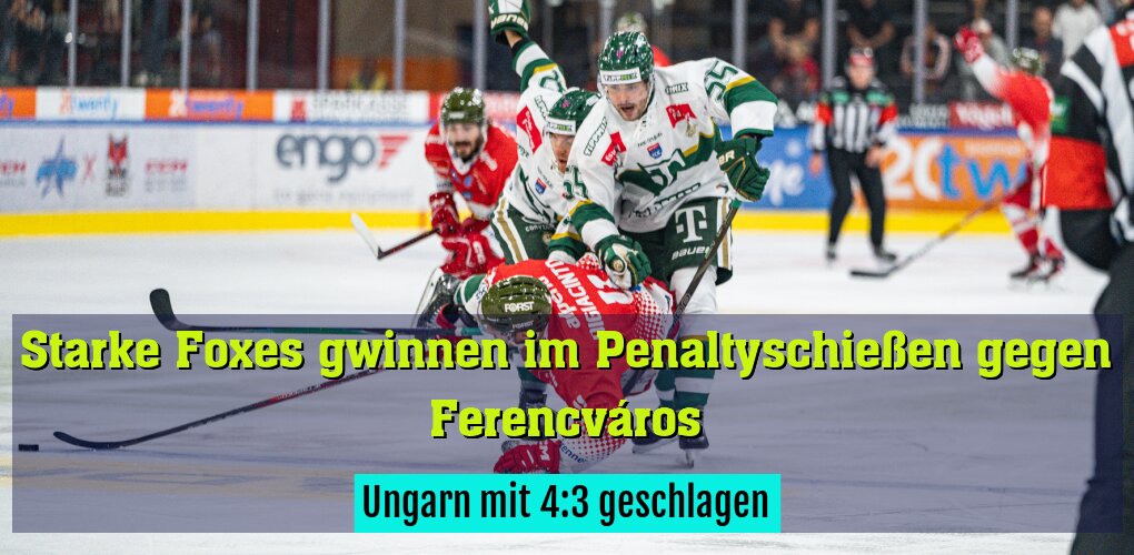 Ungarn mit 4:3 geschlagen