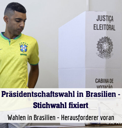 Wahlen in Brasilien - Herausforderer voran