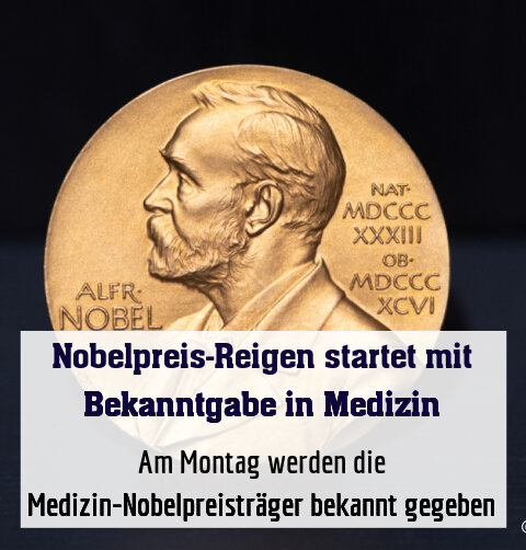 Am Montag werden die Medizin-Nobelpreisträger bekannt gegeben