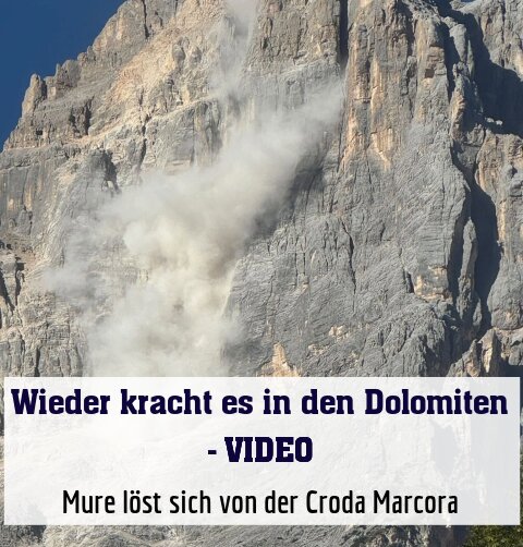 Mure löst sich von der Croda Marcora