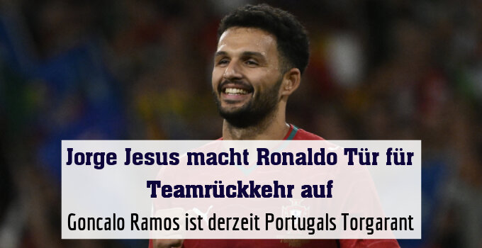 Goncalo Ramos ist derzeit Portugals Torgarant