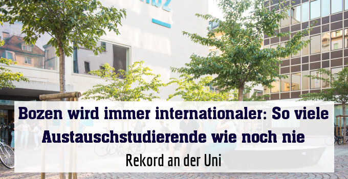 Rekord an der Uni