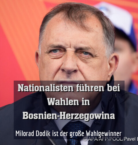 Milorad Dodik ist der große Wahlgewinner