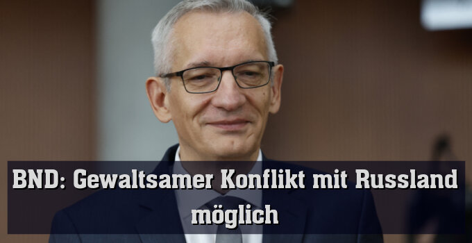 Deutscher BND-Chef Jäger (Archivbild)