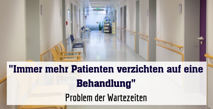Problem der Wartezeiten