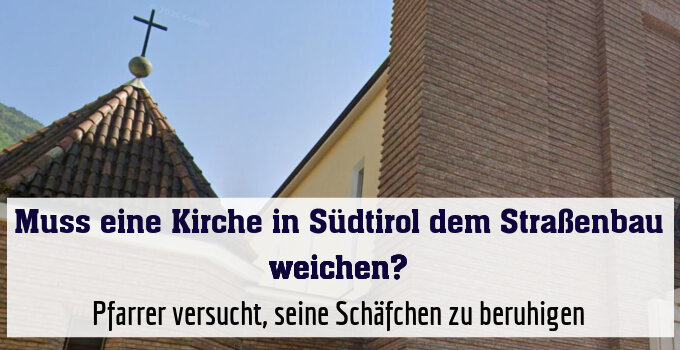 Pfarrer versucht, seine Schäfchen zu beruhigen