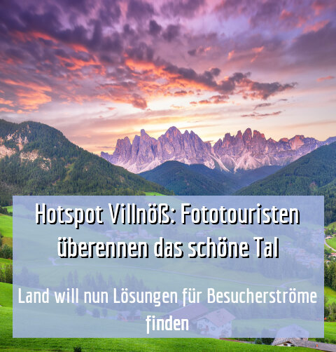 Land will nun Lösungen für Besucherströme finden
