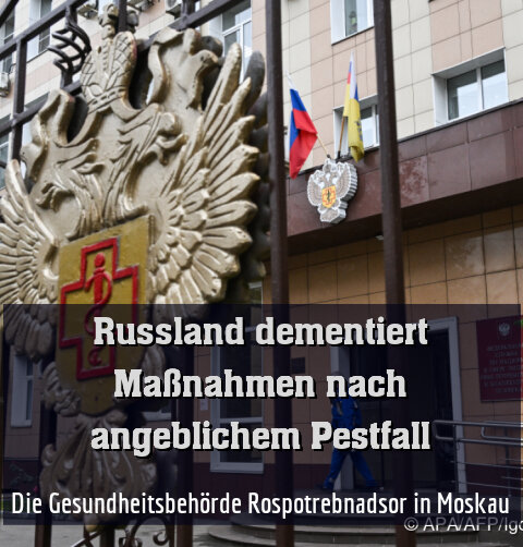 Die Gesundheitsbehörde Rospotrebnadsor in Moskau