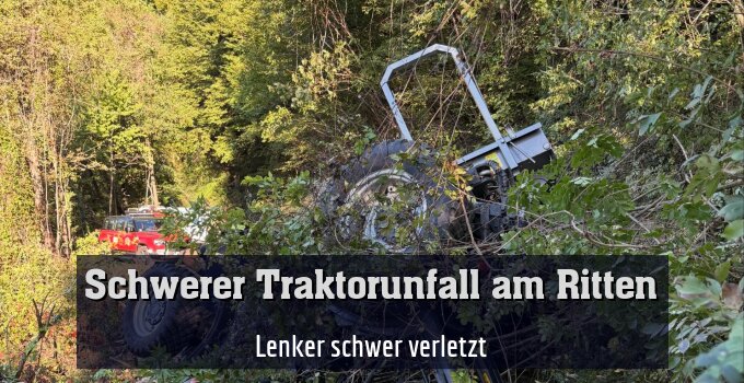 Lenker schwer verletzt