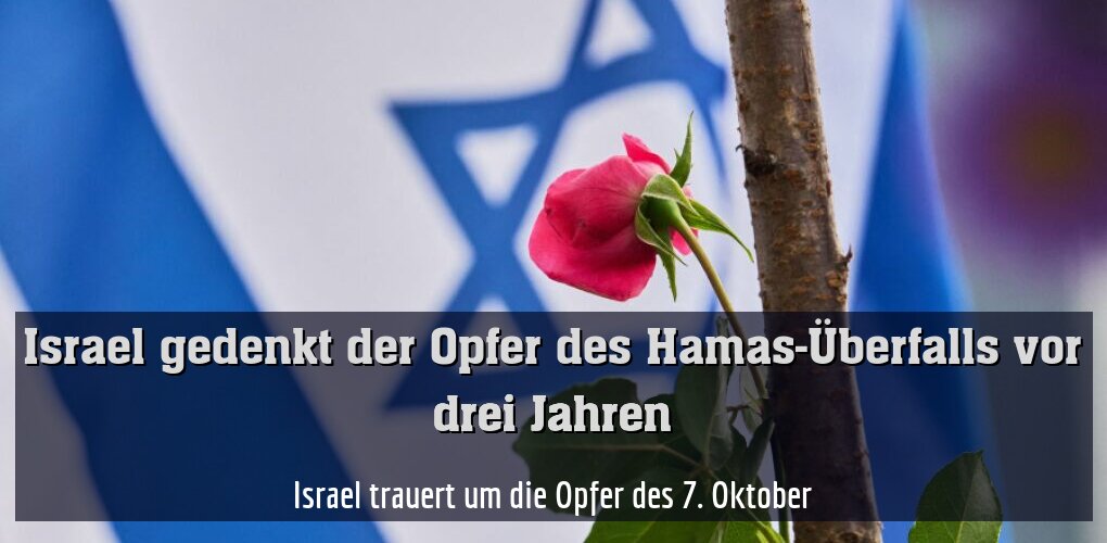Israel trauert um die Opfer des 7. Oktober