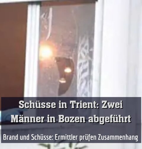 Brand und Schüsse: Ermittler prüfen Zusammenhang