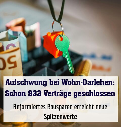Reformiertes Bausparen erreicht neue Spitzenwerte