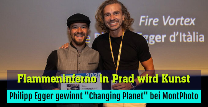 Philipp Egger gewinnt "Changing Planet" bei MontPhoto