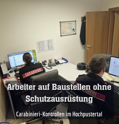 Carabinieri-Kontrollen im Hochpustertal